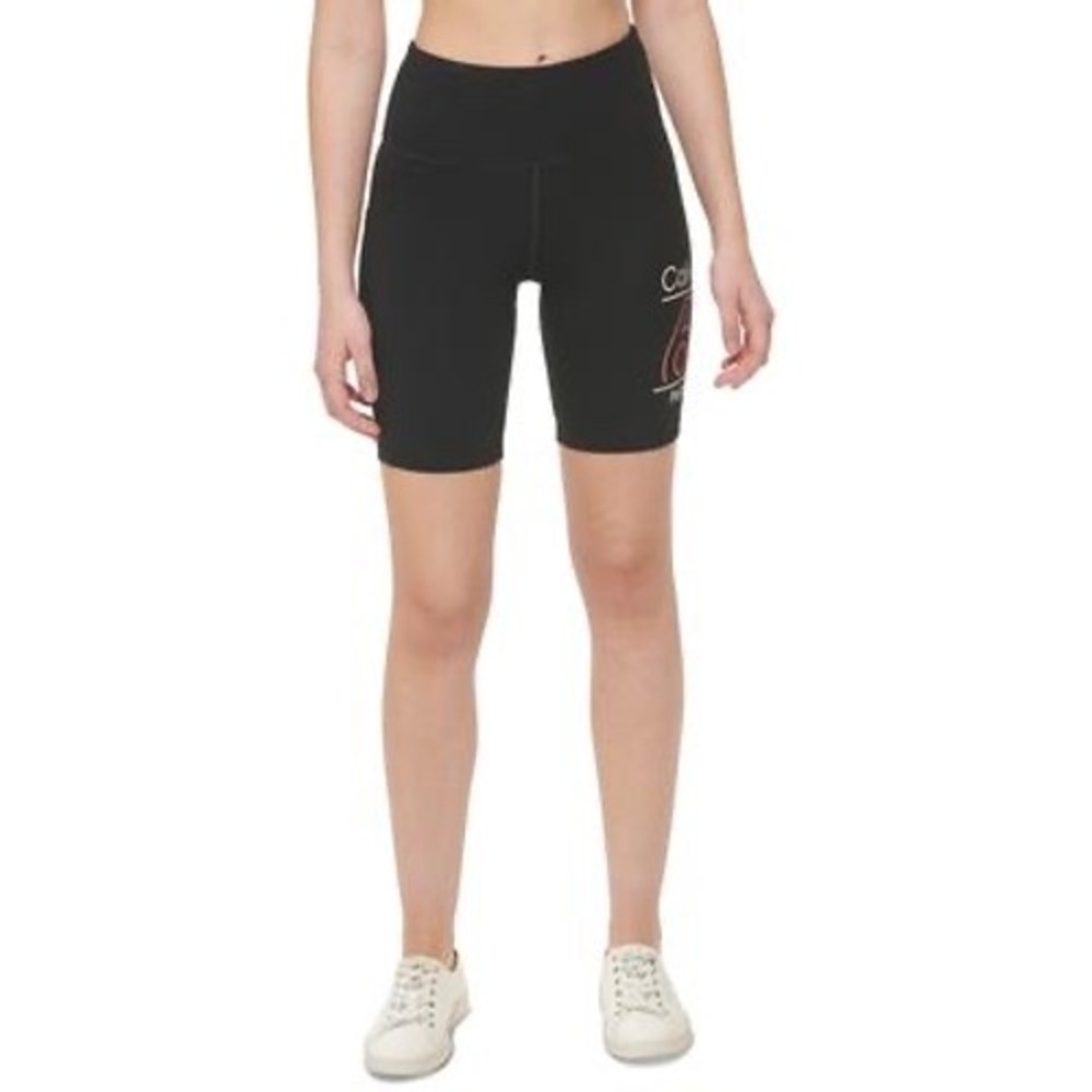Calvin Klein Performance Women's High-Rise Bike Shorts - Size L